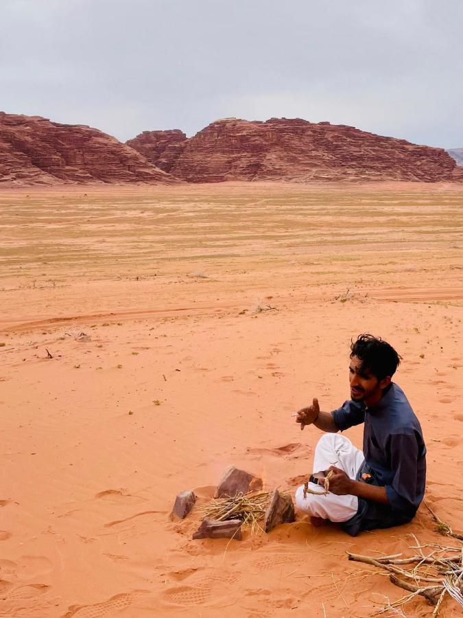 Rotana Camp Hotell Wadi Rum Exteriör bild